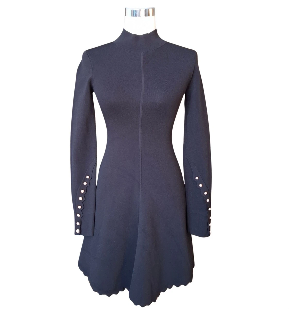 Long Sleeve Stretch Fit & Flare Dresses for Women for sale | Shop with  Afterpay | eBay Australia