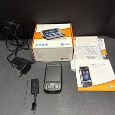 Vintage HTC Tilt 2 Smartphone w/ Original Box, Charger, Disc, Stylus