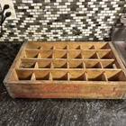 Vintage Coke A Cola Wooden Bottle Case