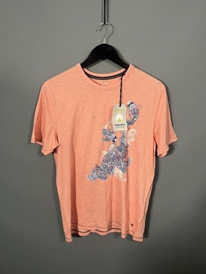 WHITE STUFF T-Shirt - Größe M - Pink - NEU MIT ETIKETT - Herren