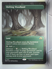 Shifting Woodland (Borderless) - R357 - MTG - Modern Horizons 3 (MH3)