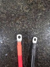 Pair Red Black 3 AWG Copper Battery  Cable Power Wire Car,Marine, Inverter, RV