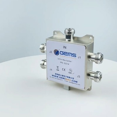 TNC   4-channel GPS signal one-point four-power splitter 1.1-1.7 RF GS14 #jg