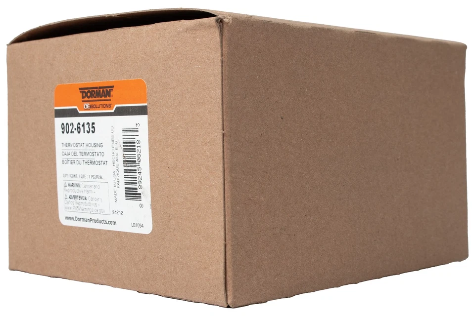 Carcasa de termostato Dorman compatible con Ford Ranger 1990-1991 4 cilindros 2,3 L identificación de pieza 902-6135 Foto 3 de 4