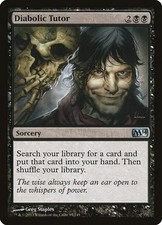 Diabolic Tutor (Magic 2014) NM EN Commander EDH Demonic Grim Razaketh