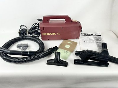 #ad Oreck XL Burgundy Portable Handheld Compact Canister Vacuum BB870 AQ Accessories $33.96