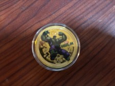 Marvel Avengers Hulk Gold Plated Coin “Years Of  Hulk