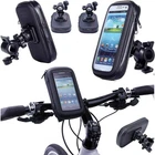 New 360° Bicycle Bike Waterproof Case Mount Holder Cover For Mobile Phones