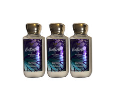NEW  BATH  BODY WORKS LOT  BUTTERFLY  BODY LOTION  3 FULL-SIZE ITEMS