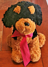 Rottweiler Dog Plush Animal 12 Inch high Good Condition for Rottweiler Lovers