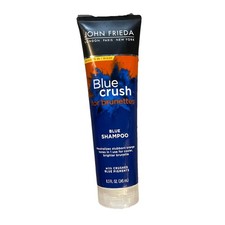John Frieda Blue Crush Blue Shampoo  Brassy Hair Tones Brunettes 8.3
