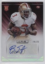 2014 Panini Rookies & Stars 24/25 Bruce Ellington #115 Auto 0af