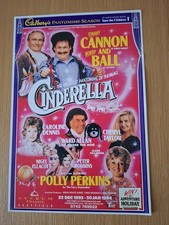 1993-4 Sheffield Lyceum Panto Flyer. Cannon & Ball, Caroline Dennis, Ward Allan.