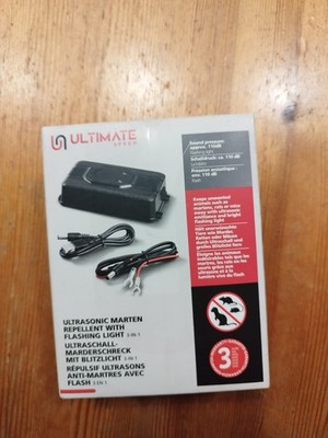 Ultimate Speed 3in1 Marderschreck mit Blitzlicht Neu OVP
