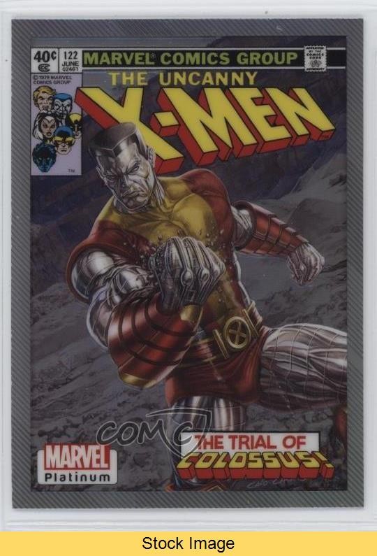 2023 Upper Deck Marvel Platinum Cover Variant Rainbow Colossus #WI64 READ 0il7