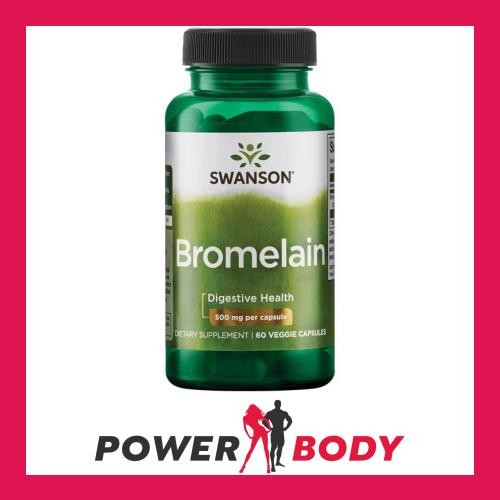 Swanson - Bromelain, 500mg - 60 vcaps
