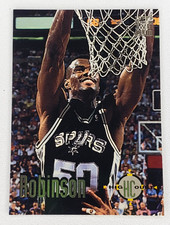 1993-94 Topps Stadium Club Basketball High Court David Robinson #172 Spurs HOF