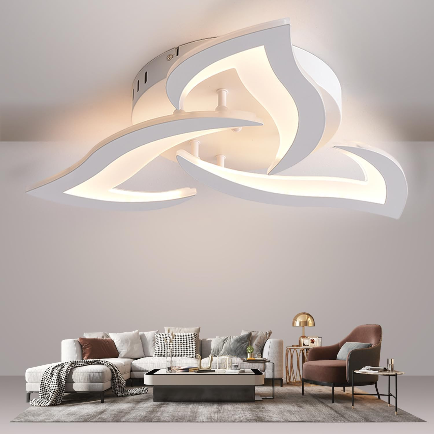 Occasione Plafoniera LED 56CM 56W Lampadario Soffitto Risparmio Energetico