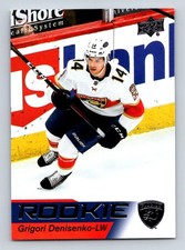 #6 Grigori Denisenko 2021-22 Upper Deck Star Rookie ^ RC Panthers
