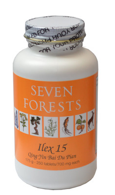 Seven Forests - Ilex 15 / Qing Yin Bai Du Pian, 250 Tablets