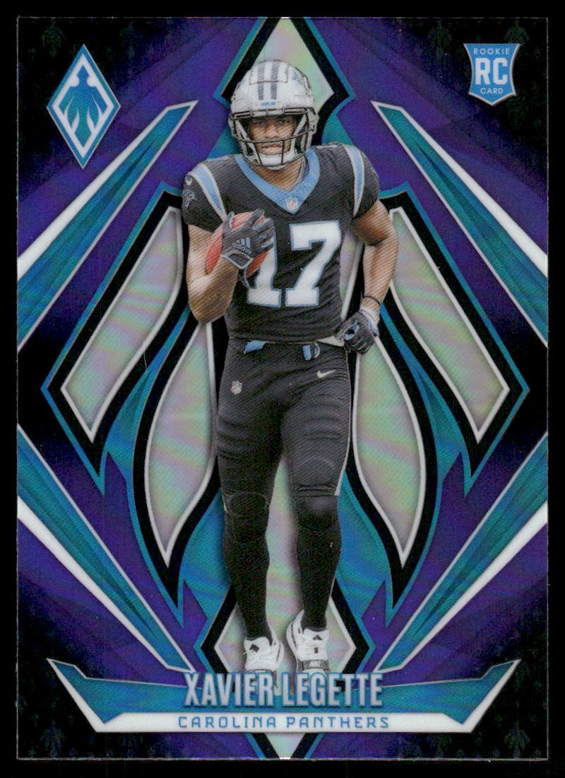 2024 Panini Phoenix Purple Fade #249 Xavier Legette - FB