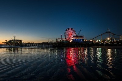 Carol Highsmith   Santa Monica Pier LA Color Photography Print Canvas or Paper