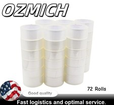 72 Rolls 2 Mil Super Clear Packing Tape Packaging Carton Box Moving 55 Yards