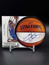 2014–15 Panini Preferred Roundball Die Cut Green Rookie Jerami Grant Auto 5/5 