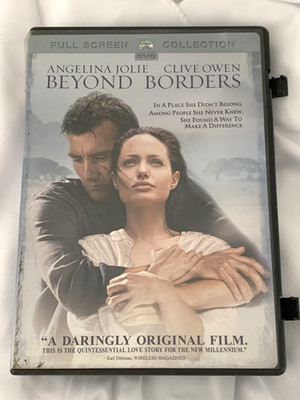 Beyond Borders (DVD, 2003) Angelina Jolie Clive Owen Romantic Adventure Drama