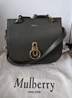 Mulberry Amberley Small Satchel In Juniper Green