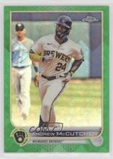 2022 Chrome Logofractor Edition Green Refractor 81/99 Andrew McCutchen #82 0lq5
