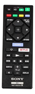 Sony 149312211 Fernbedienung - Mediaplayer, Drucktasten, schwarz