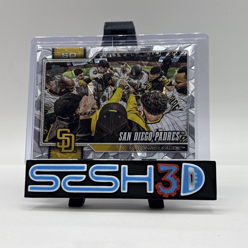 ⚾ 2026 Topps Padres Team Card #292 Diamanté Foil San Diego Padres