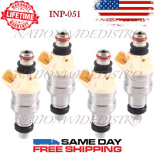 4x Oem Nikki Fuel Injectors For 1990-1994 Mitsubishi Eclipse 1.8l I4 Inp-051 4x Oem Nikki Fuel Injectors For 1990-1994 Mitsubishi Eclipse 1.8l I4 Inp-051