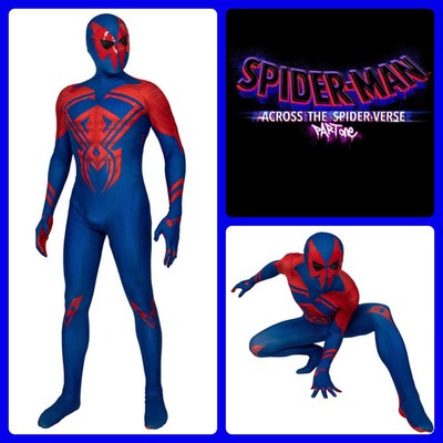 2099 Spider Suit Across the Spiderverse Costume Game Cosplay - Adult / Kids