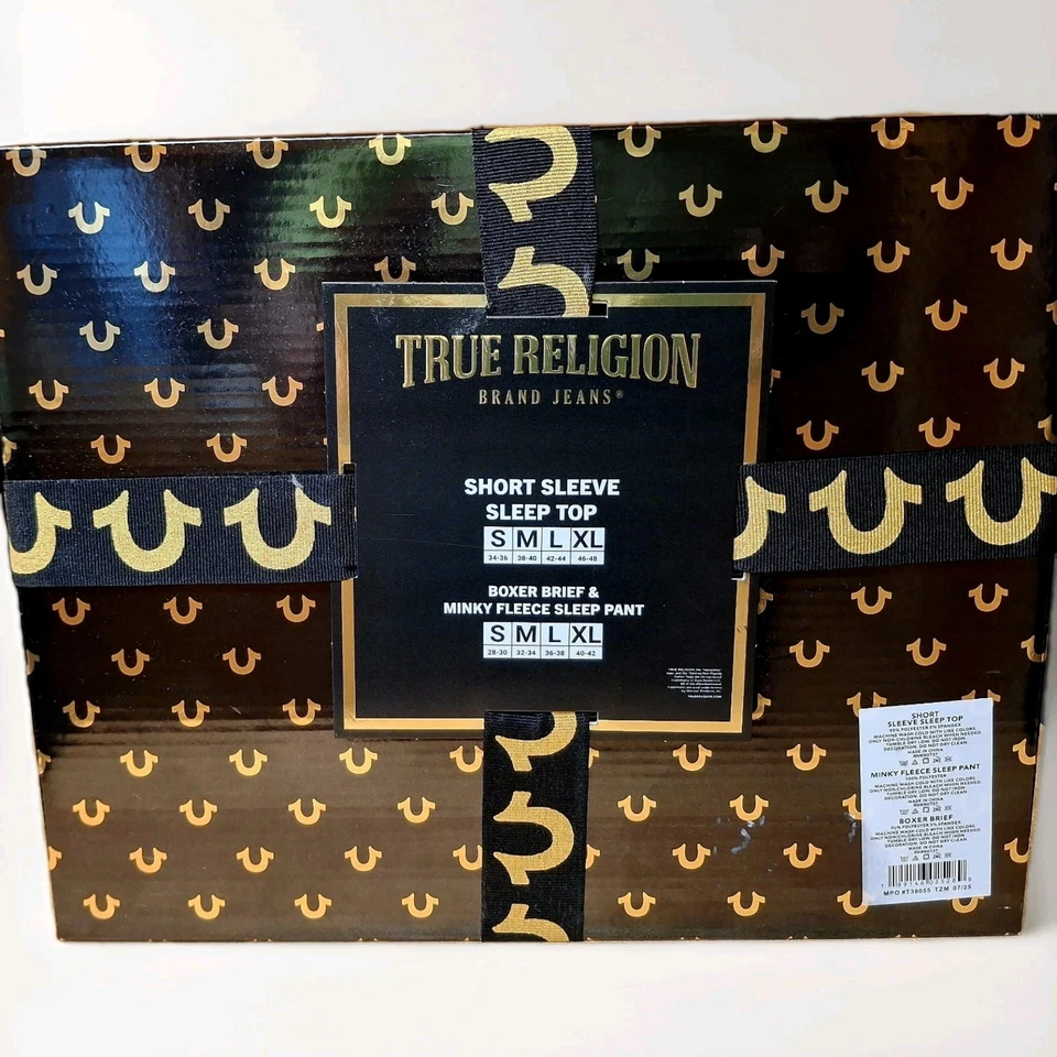 Juego de regalo de 3 paquetes True Religion para hombre. XL Foto 2 de 2