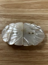 Mother of Pearl Dress Buckle - Vintage Two-Piece