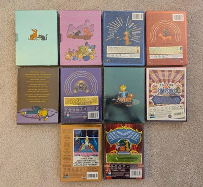 The Simpsons DVD lot - Complete Seasons 2-11 w/ s6 box ~several