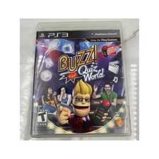 Buzz! Quiz World Sony PlayStation 3 PS3 Trivia Game Complete CIB 2009
