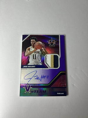 #ad #ad Jrue Holiday 2017 2018 Panini Vanguard “V Team” Autograph Game Worn Patch 25 $39.99