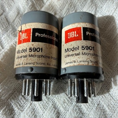 JBL Professional Model 5901 Universal Mikrofoneingang 2 Stück GEBRAUCHT JP