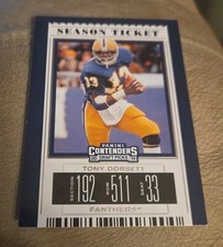 2019 Contenders Draft Picks Tony Dorsett Season Ticket Card #97 Cowboys