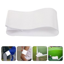 6 Pcs Blank Football Armband Captain Bands for Volleyball Adjustable Leader
