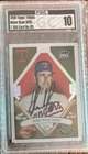 2010 Topps Tribute T205 Autograph FGC 10 Not PSA Nolan Ryan Auto #83 Authentic