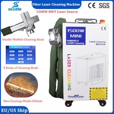 1500W Handheld Fiber Laser Cleaning Machine Rust Oil Paint Removal Laser Cleaner