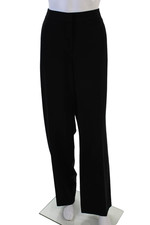 Lafayette 148 New York Women Black Dress Pants Plus Size 16