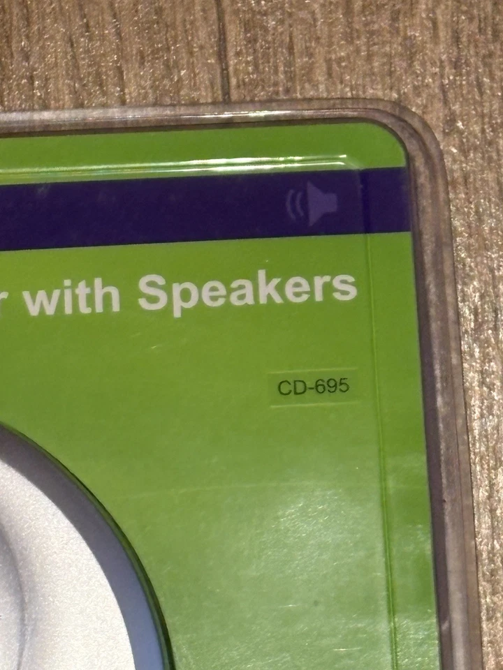 Reproductor de CD portátil Durabrand CD-695 Walkman vintage con altavoces y auriculares Foto 4 de 4