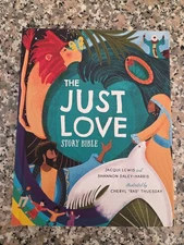 The Just Love Story Bible by Jacqui Lewis *& Shannon Daley-Harris, New, HC