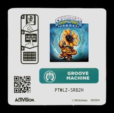 Groove Machine Skylanders Swap Force 2013 Activision Sticker
