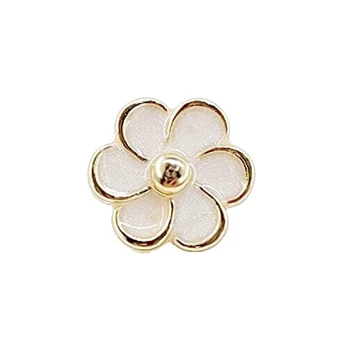 Botones de Costura Flor Esmaltada